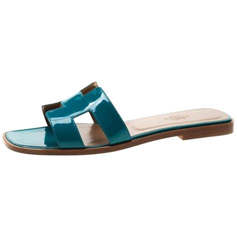 teal sandals hermes paris size 9|hermes sandals sale.